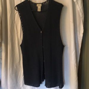 Crocheted vest